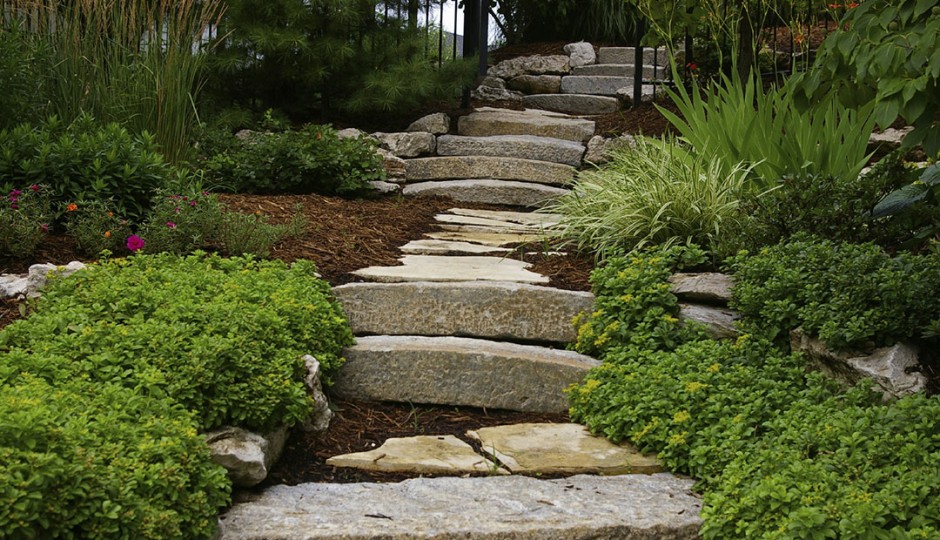 Pavimenti in pietra per giardini