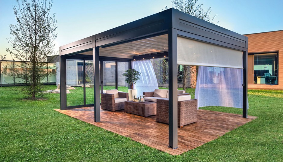 Florio - Pratic-Reverse - Pergola bioclimatica